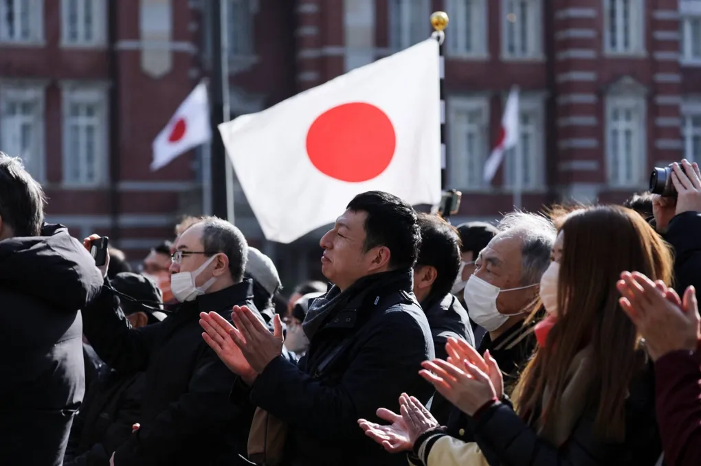 An election campaign event on the first day of campaigning for the February 8 snap election, in Tokyo, on Tuesday. | REUTERS